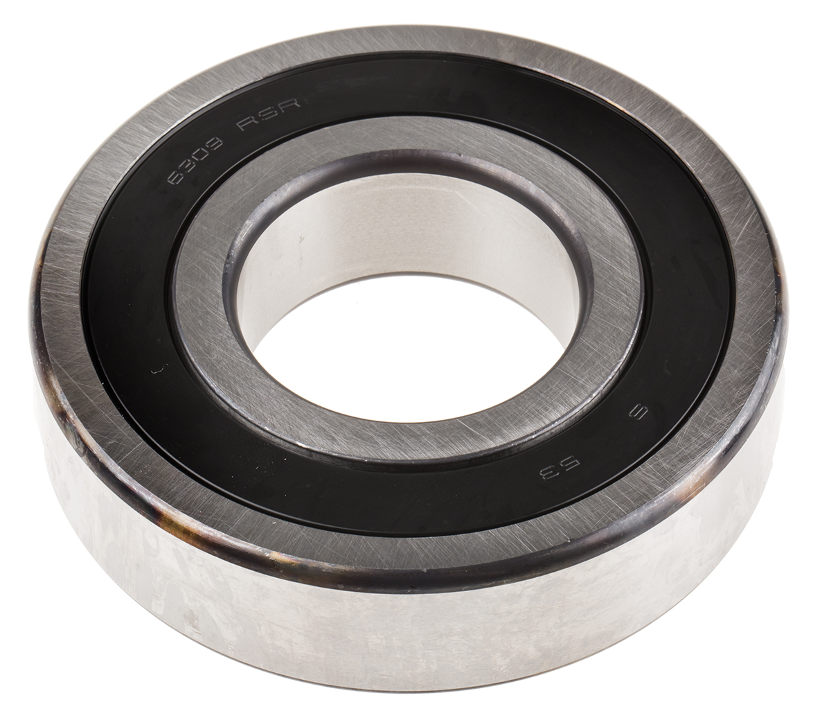 FAG 6309-2RSR 1 Row Ball Bearing - 45 mm ID, 100 mm OD