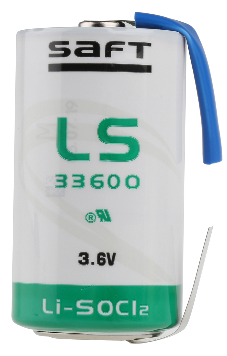 Saft 3.6V Lithium Thionyl Chloride D Battery