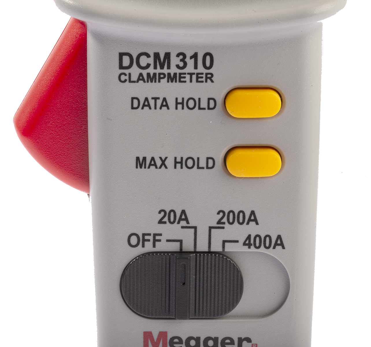 Megger DCM310 Clamp Meter, Max Current 400A ac CAT III 600V With UKAS Calibration