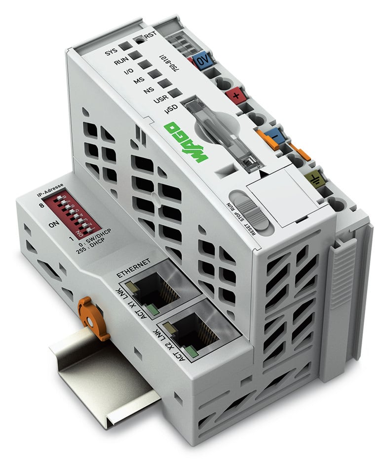WAGO PFC100 Series Communication Module, 24 V Supply, 2-Input