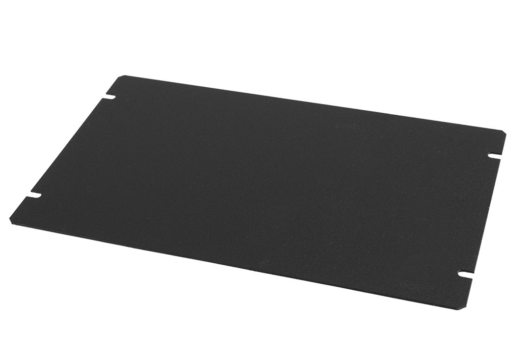 Hammond 1441 Series Steel Bottom Plate for Use with Steel Chassis, 6 x 10 x 1in