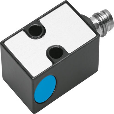 Festo Inductive Block Proximity Sensor, 2 mm Detection, PNP NO, 10 → 30 V dc
