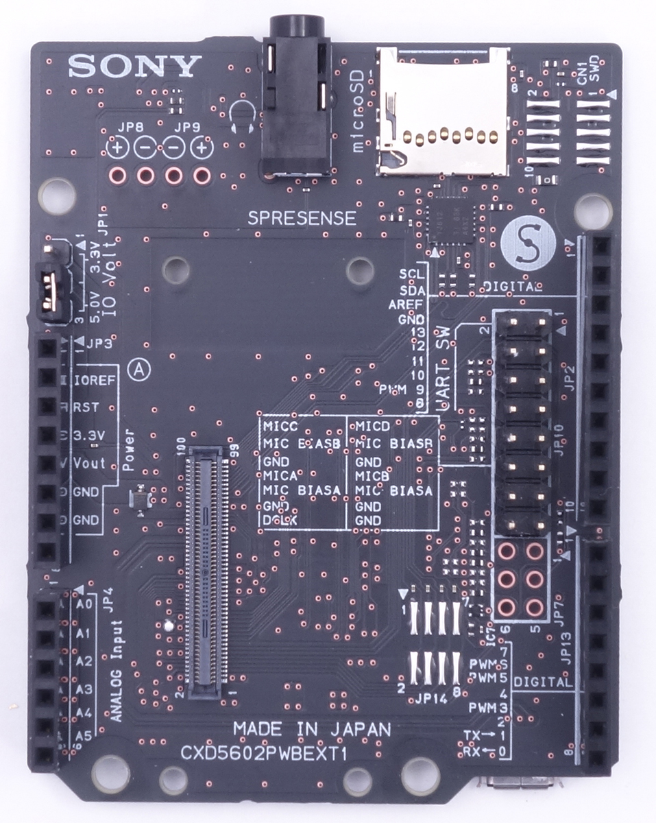 Sony SPRESENSE Extension Board
