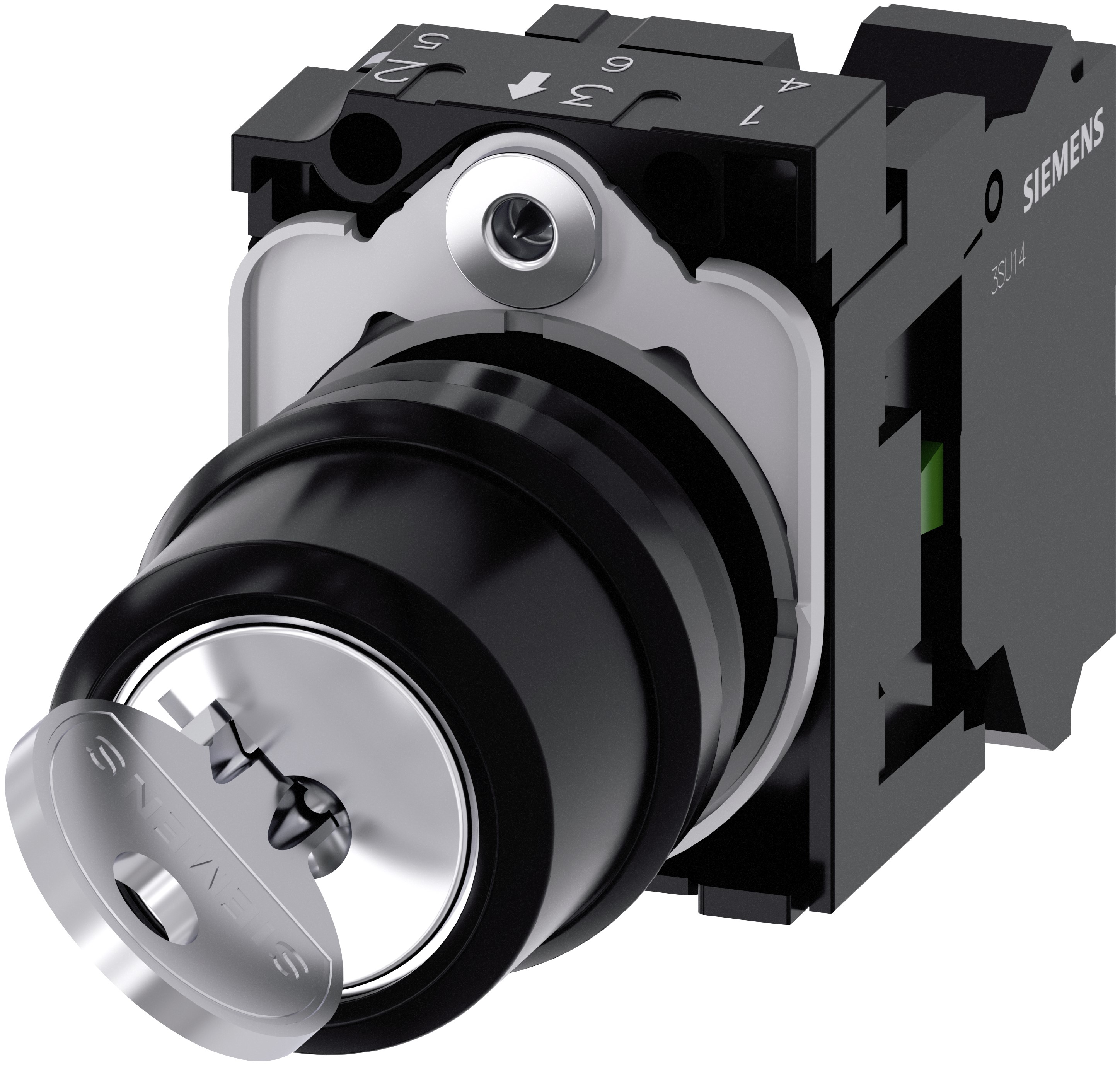 Siemens Key Switch, SPST 2-Way