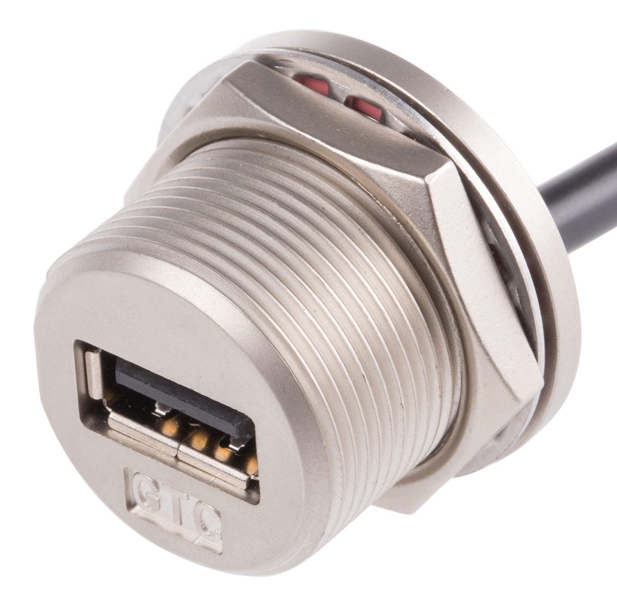 RS PRO USB 2.0, Male USB A to Female USB A, 200mm