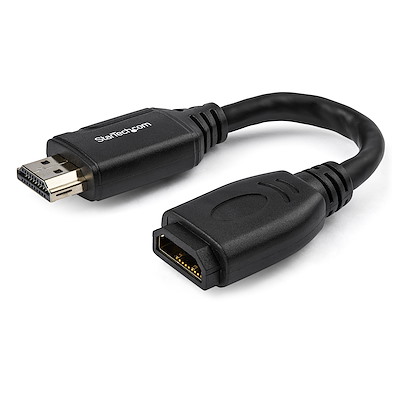 StarTech.com HDMI 2.0, 15cm Male HDMI to Female HDMI High Speed 4K @ 60Hz
