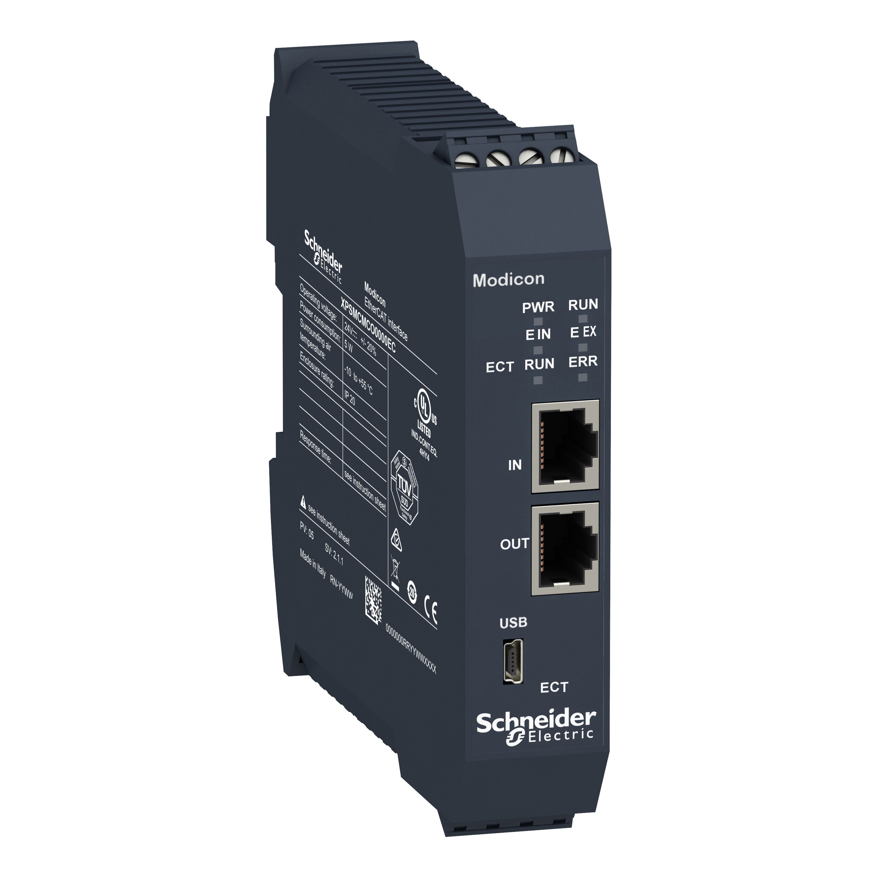 Schneider Electric Preventa Series Expansion Module for Use with Safety PLC Controllers, 24 V dc