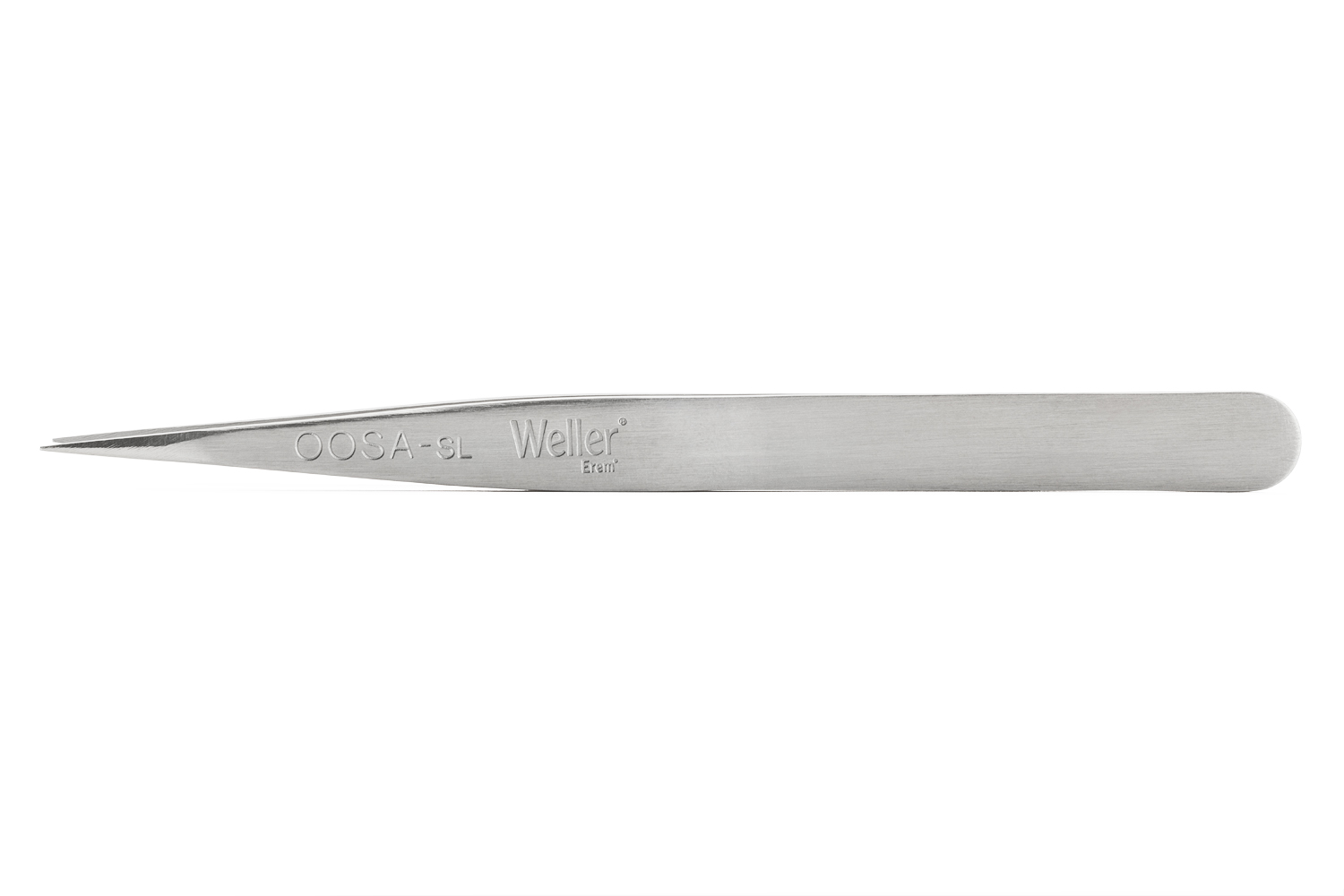 Weller Erem 120 mm, Stainless Steel, Pointed, Tweezers