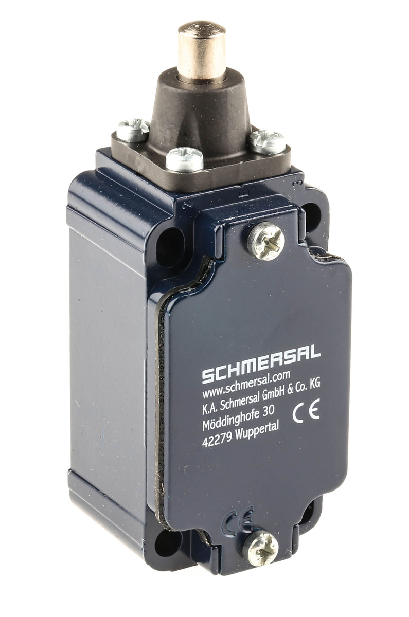 Schmersal EX-ZS 335 Series Plunger Interlock Switch, NO/NC, IP67, DP, Metal Housing, 230V ac ac Max