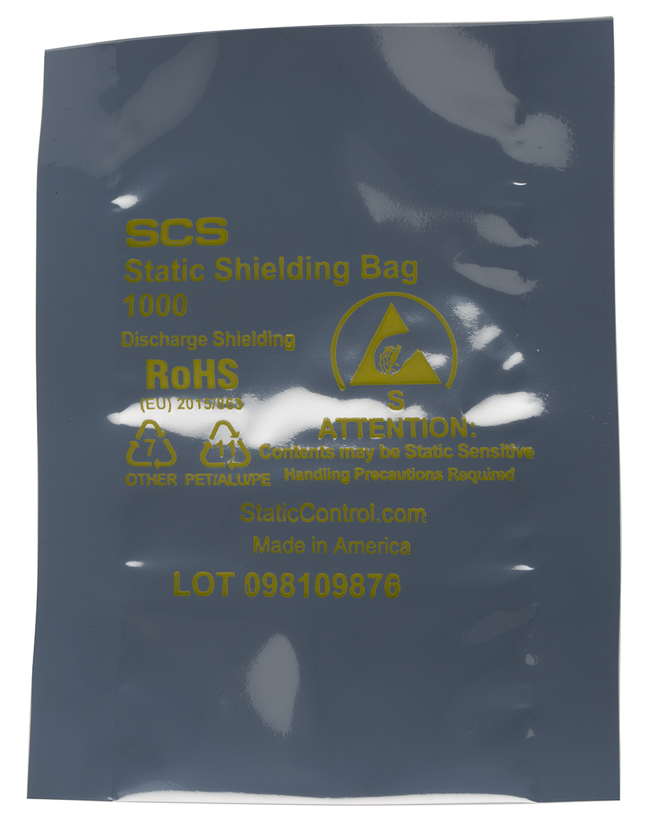 SCS Static Shielding Bag 51mm(W)x 102mm(L)