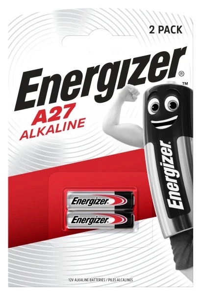 Energizer Manganese Dioxide 12V, A27 Battery