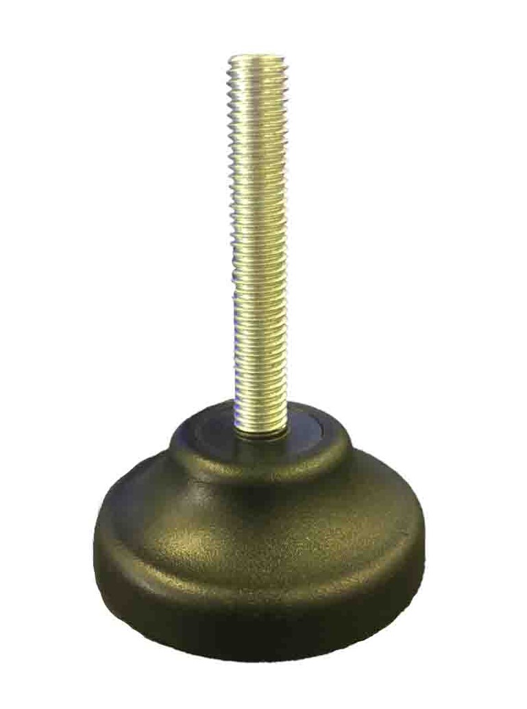 RS PRO M8 50mm Dia. Polyamide Adjustable Foot, 600kg Static Load Capacity