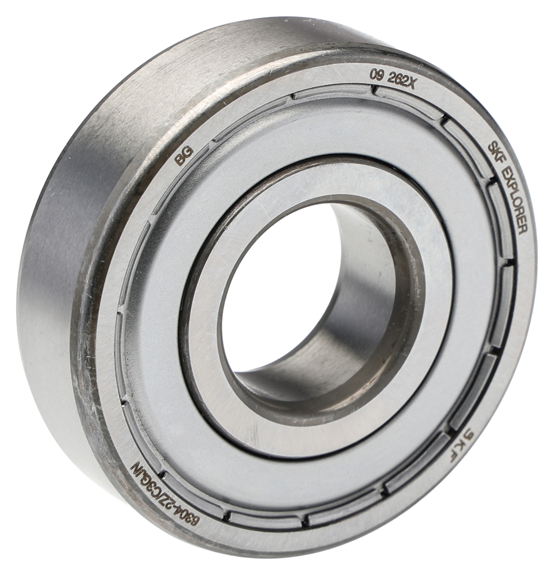 SKF 6304-2Z/C3GJN 1 Row Ball Bearing - 20 mm ID, 52 mm OD