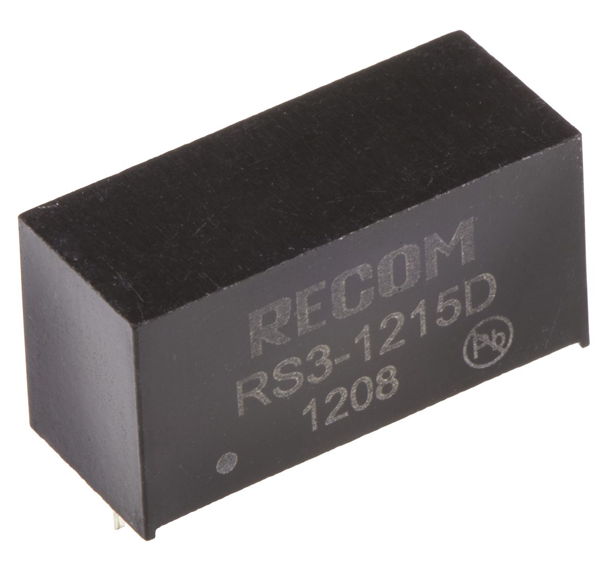 Recom RS3 DC-DC Converter, ±15V dc/ ±100mA Output, 9 → 18 V dc Input, 3W, Through Hole, +71°C Max Temp -40°C Min
