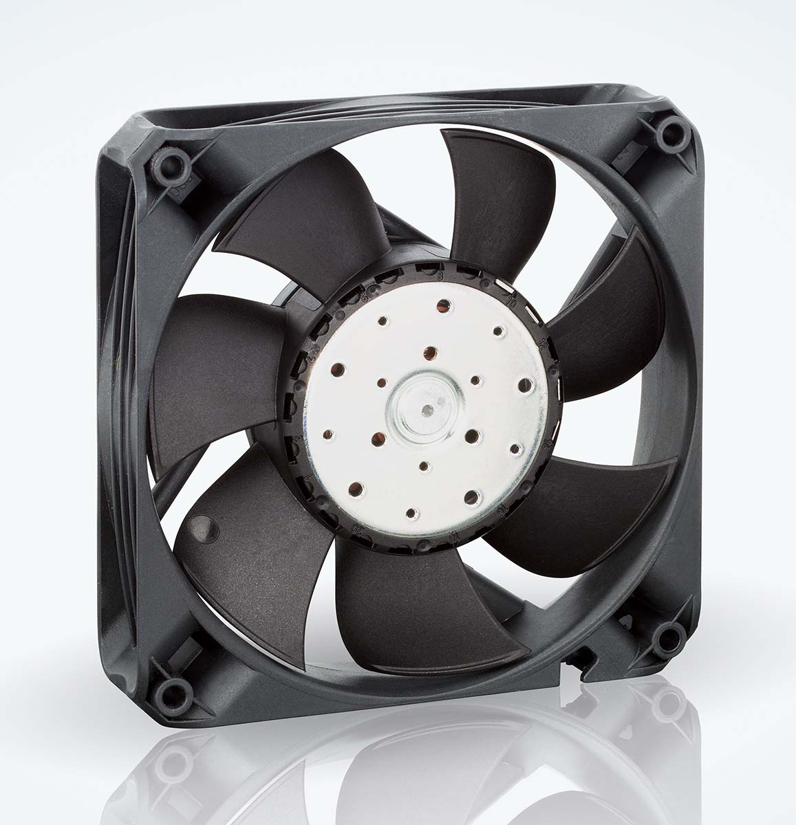 ebm-papst 4400 F Series Axial Fan, 24 V dc, DC Operation, 200m³/h, 8.3W, IP20, 119 x 119 x 25mm