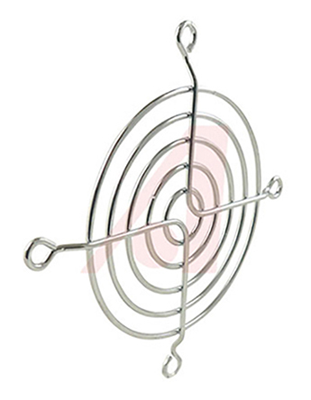 ebm-papst LZ38 Series Metal, Steel Finger Guard for 172 x 51mm Fans, 162mm Hole Spacing