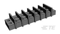 TE Connectivity Barrier Strip, 6 Contact, 9.53mm Pitch, 2 Row, 20A, 300 V