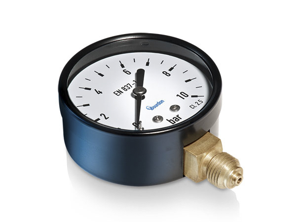 Bourdon Analogue Pressure Gauge 2.5bar Bottom Entry 63mm Outside Diameter