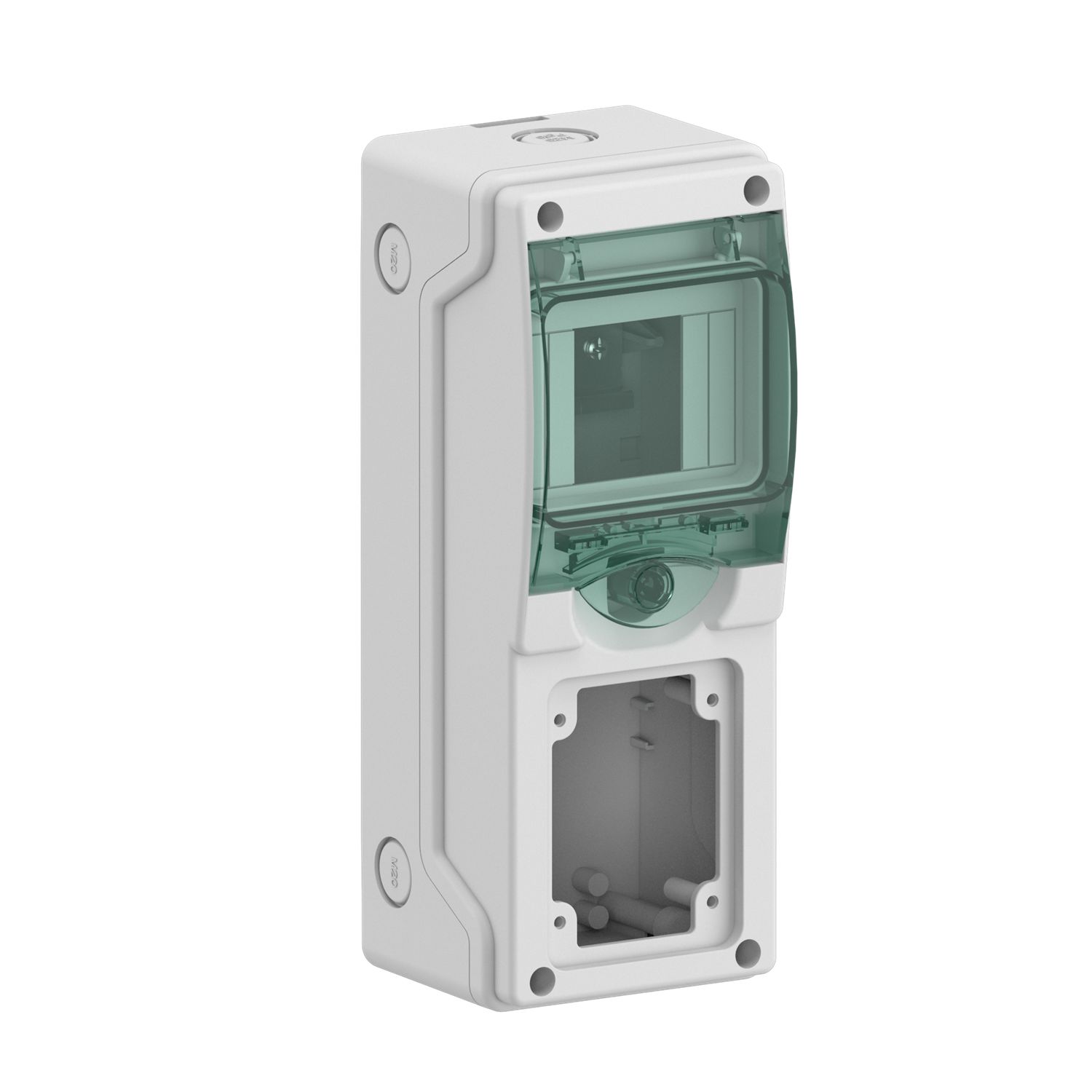 Schneider Electric Polymer White Rectangular Adaptable Enclosure Box, 98mm x 248mm x 99mm