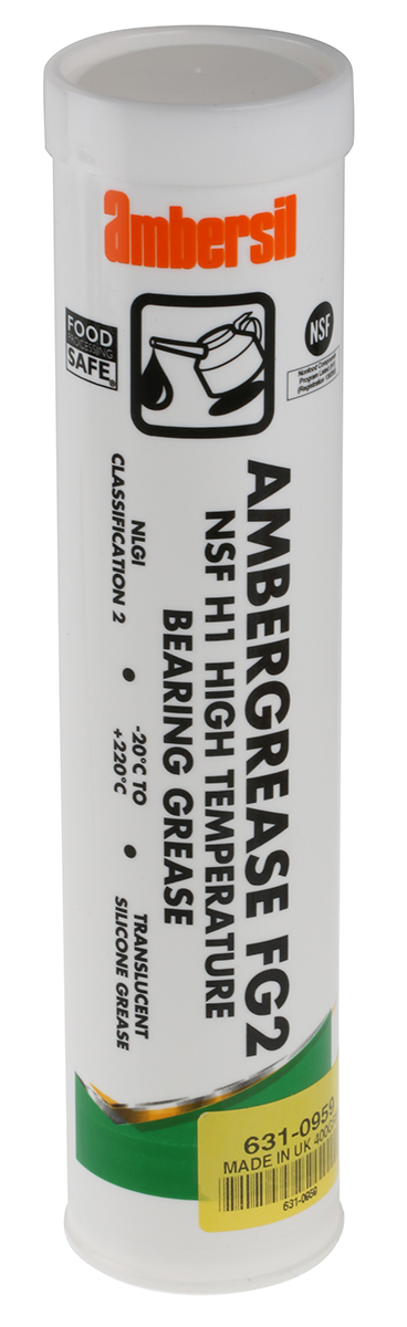 Ambersil Silicone Grease 400 g Ambersil Ambergrease FG2,Food Safe