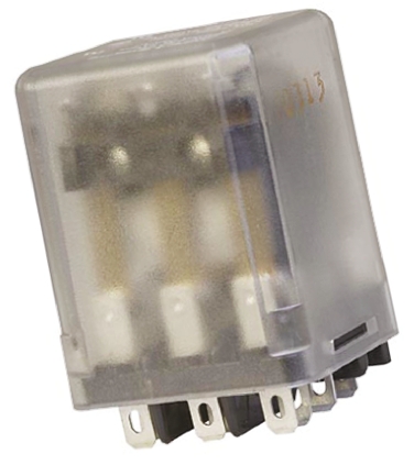 TE Connectivity Plug In Power Relay, 120V ac Coil, 10A Switching Current, 3PDT