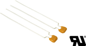 Vishay Thermistor, 1kΩ Resistance, PTC Type, L10, 3.6 x 2.2 x 5mm