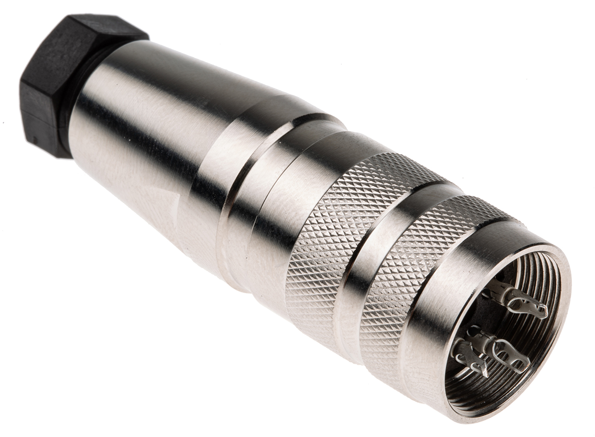 Amphenol Industrial, C 091 D 3 Pole M16 Din Socket, 5A, 300 V ac/dc IP67, Screw On, Female, Cable Mount