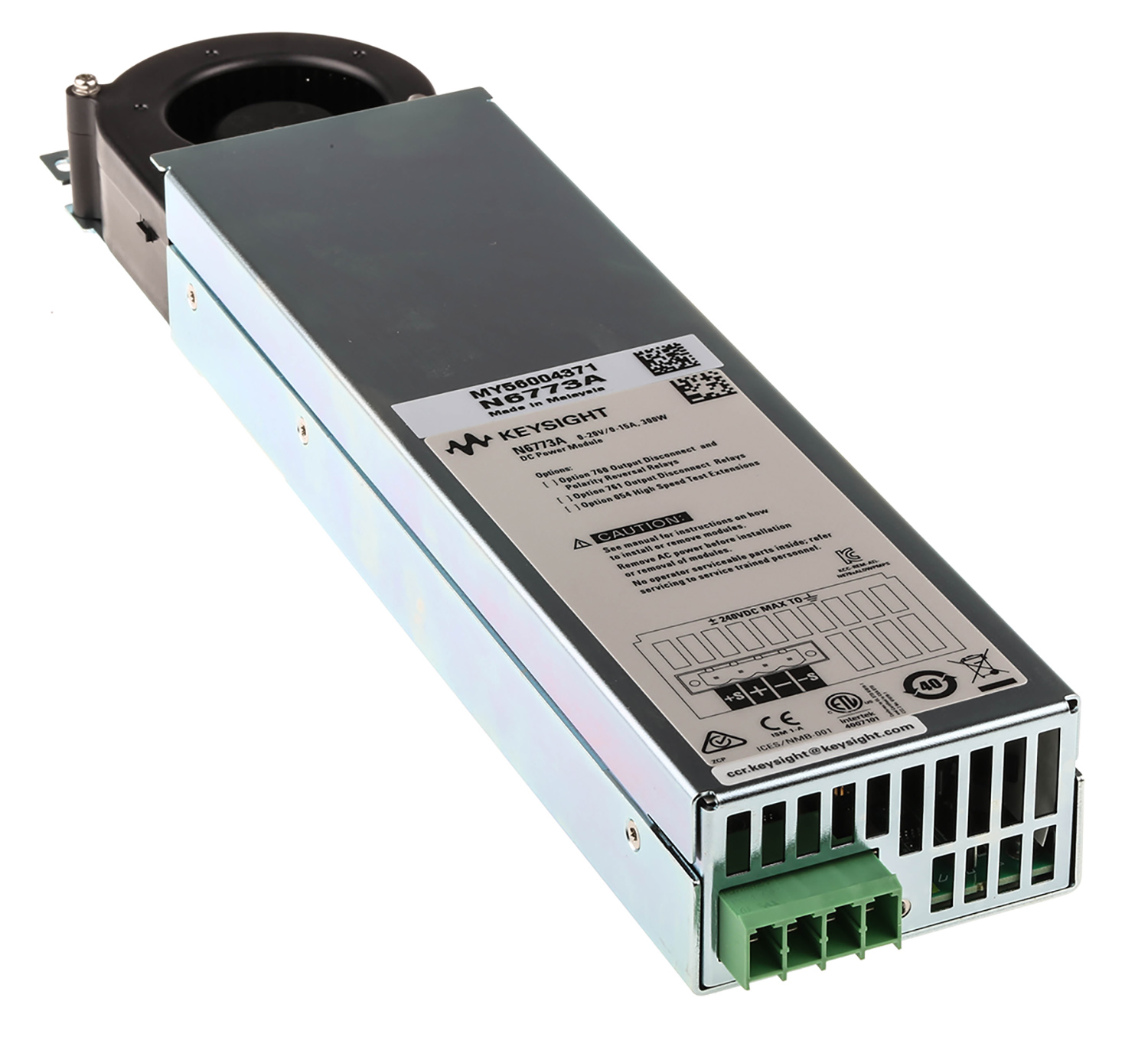 Keysight Technologies N6700 Series Digital Bench Power Supply, 0 → 20V, 15A, 1-Output, 300W