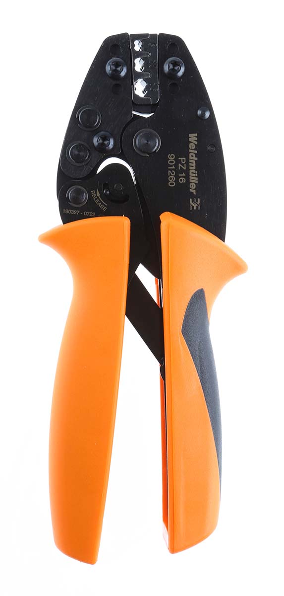 Weidmuller PZ 16 PZ 16 Hand Ratcheting Crimp Tool for Wire Ferrules