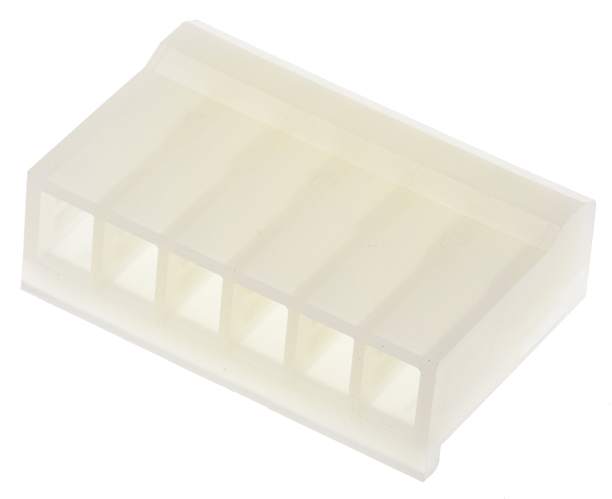 Molex, SPOX Female Connector Housing, 3.96mm Pitch, 6 Way, 1 Row