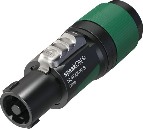 Neutrik Screw Speaker Terminal Plug, 4 Way, 37A, Screw Termination