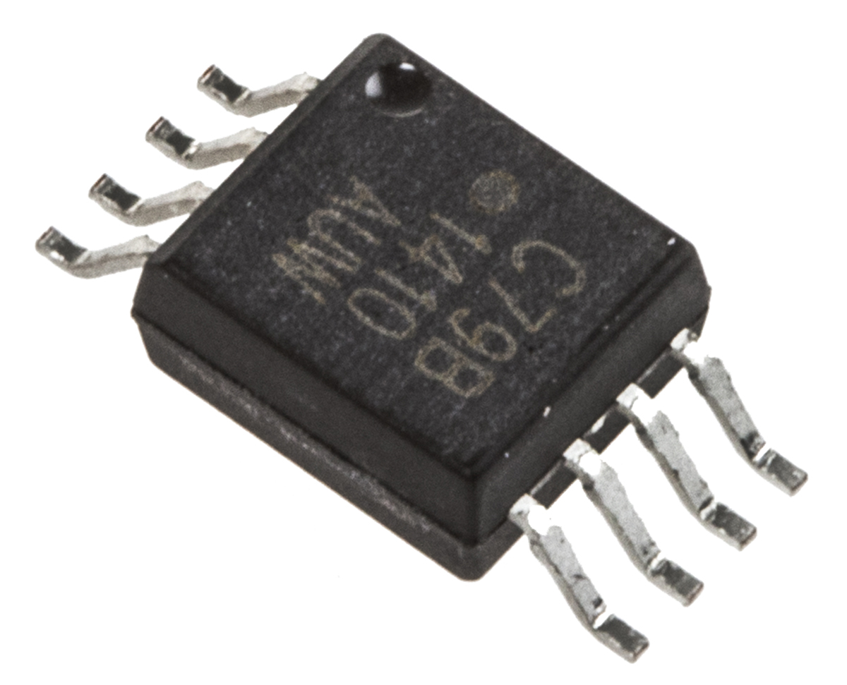 ACPL-C79B-000E Broadcom, 2-Channel Isolation Amplifier, 4.5 → 5.5 V, 8-Pin SSOP