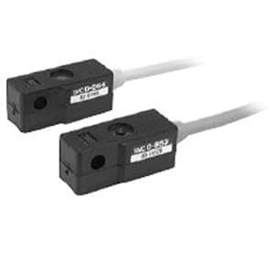 SMC Auto Switch Auto Switch, IP67, 24V dc, D Series, with LED indicator, D-B53