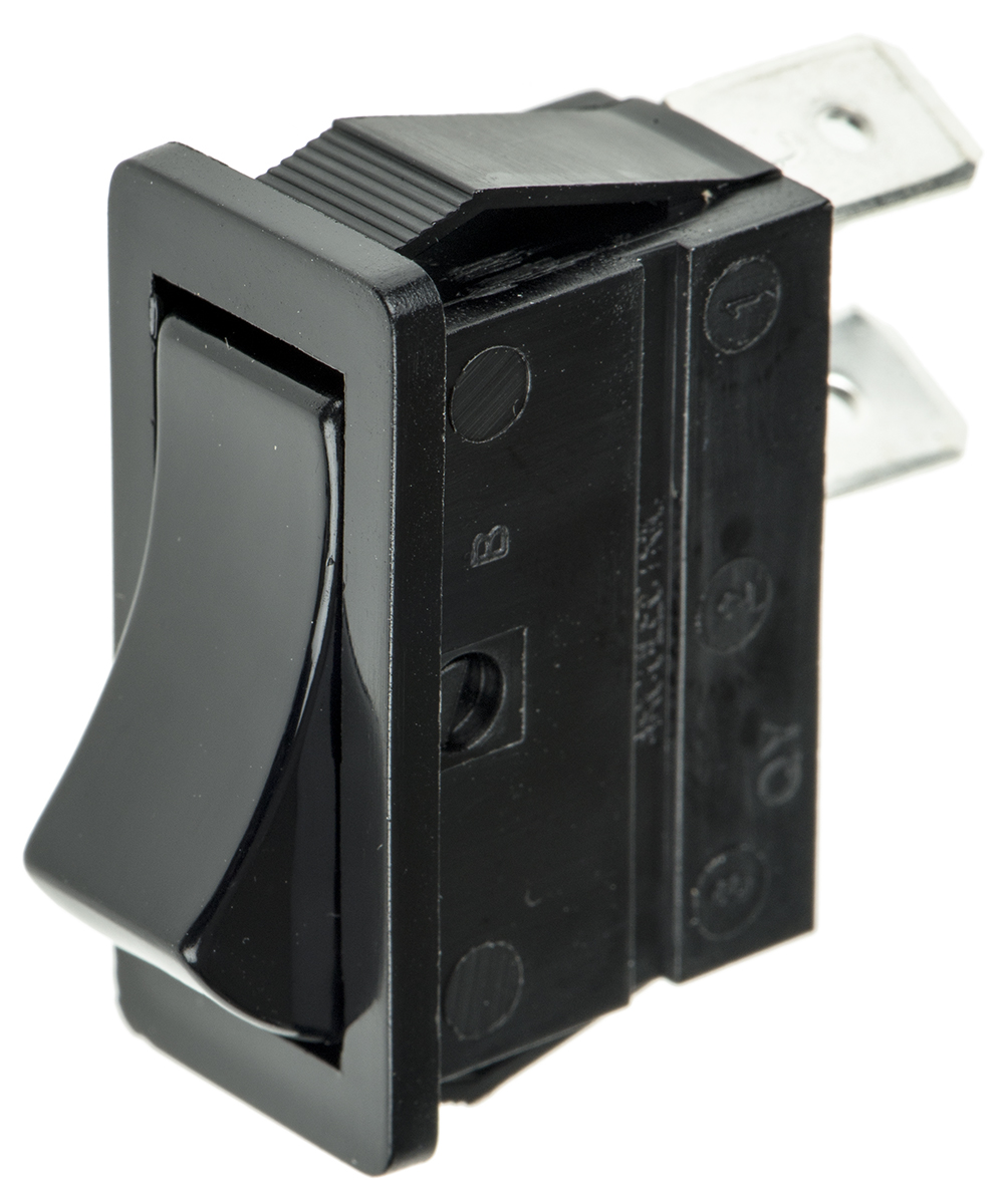 Arcolectric (Bulgin) Ltd SPST, On-Off Rocker Switch Panel Mount