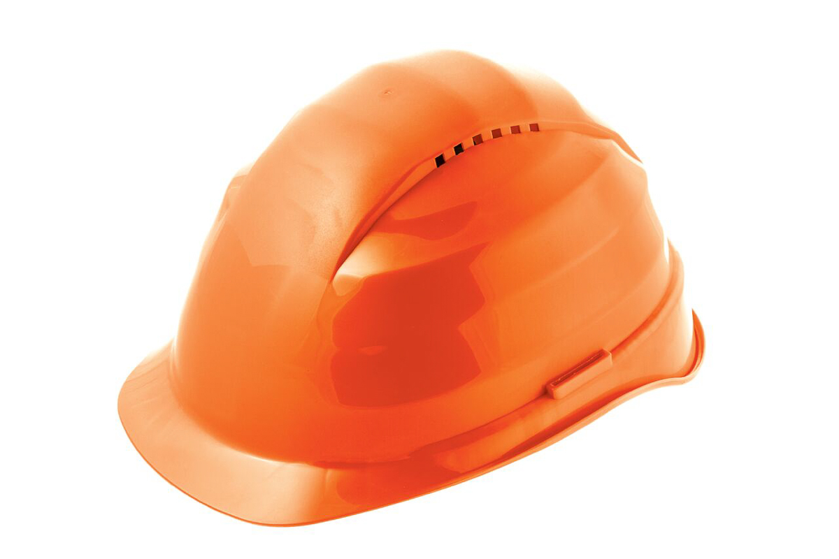 Skytec Rockman Orange Safety Helmet, Ventilated
