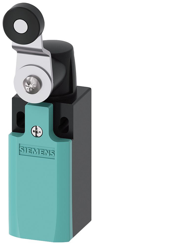 Siemens 3SE5 Series Roller Limit Switch, 1NC/1NO, IP65, Plastic Housing, 400V ac Max, 4A Max