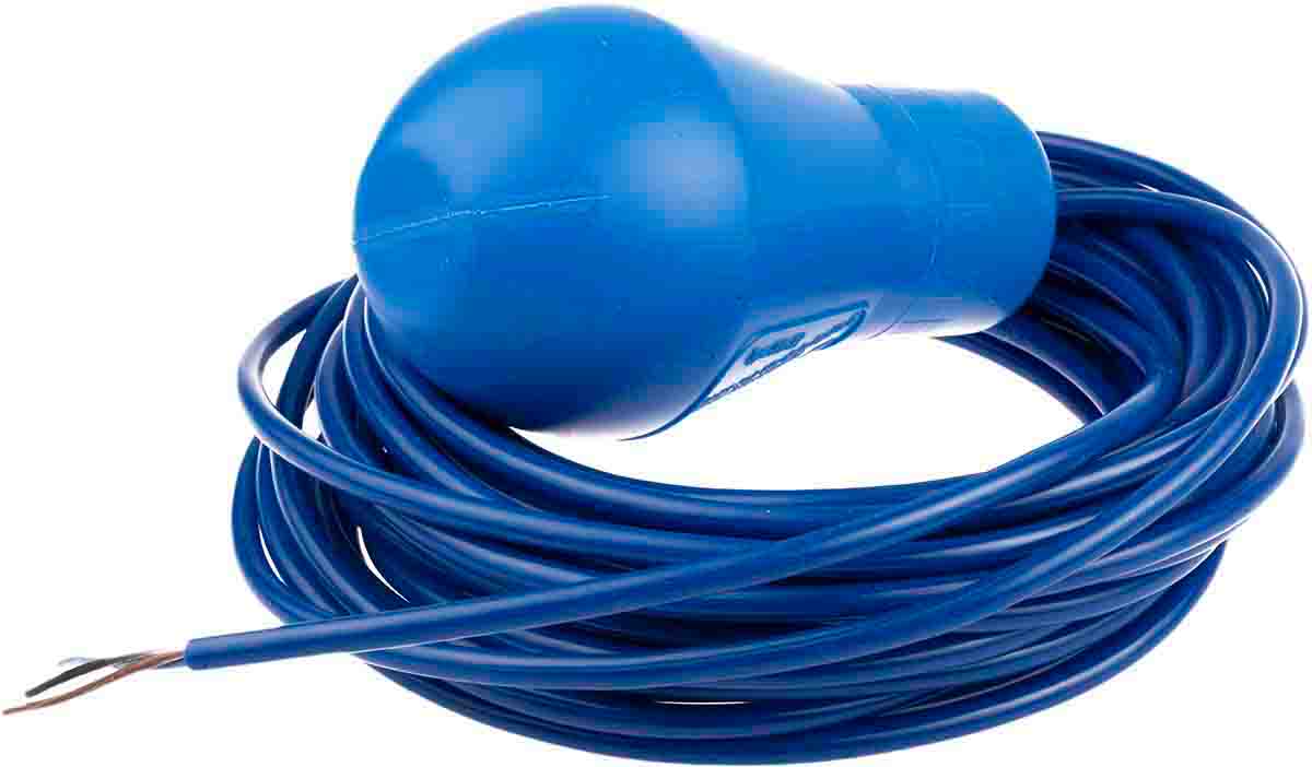 Sensata Cynergy3 LITTLE-EX Series Horizontal, Vertical PE Float Switch, Float, 10m Cable, NO/NC