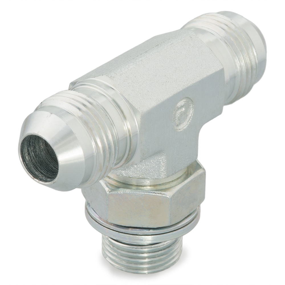 Parker Tee Male 37° JIC Flare to Male 37° JIC Flare, 10S4OMXS