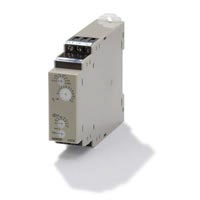 Omron H3DK Series DIN Rail Mount Timer Relay, 12V dc, 2-Contact, 1 → 120s, SPDT