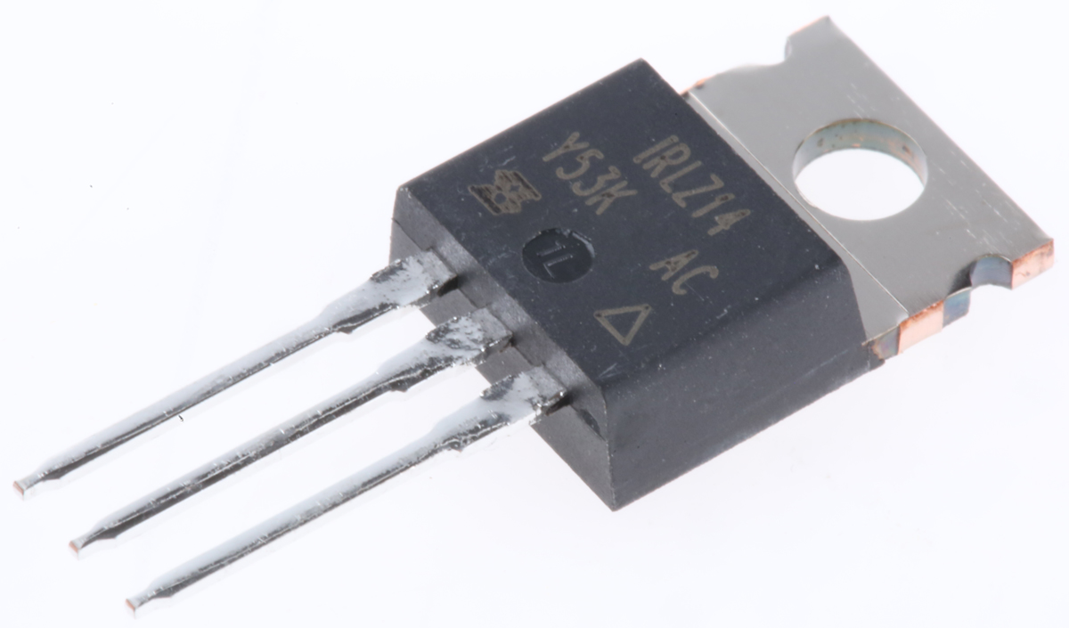 Vishay IRLZ Type N-Channel MOSFET, 10 A, 60 V Enhancement, 3-Pin TO-220 IRLZ14PBF