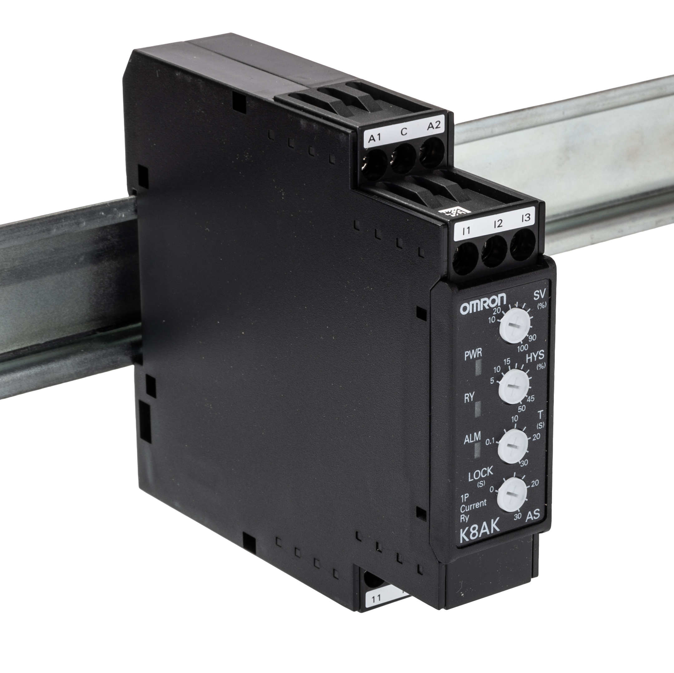 Omron Current Monitoring Relay, 1 Phase, SPDT, DIN Rail
