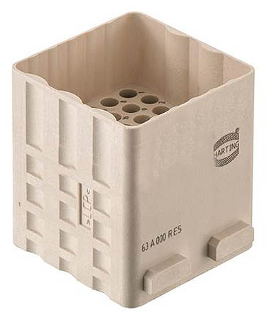 HARTING Heavy Duty Power Connector Module, 10A, Male, Han-Modular Series, 42 Contacts