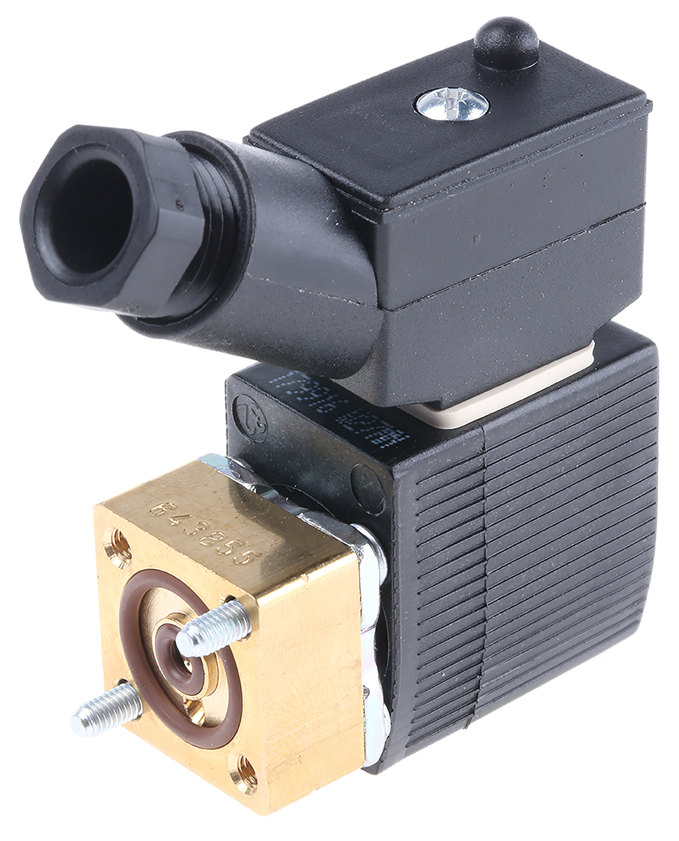 Burkert Solenoid Valve 134115, 2 Port, NC, 24 V dc