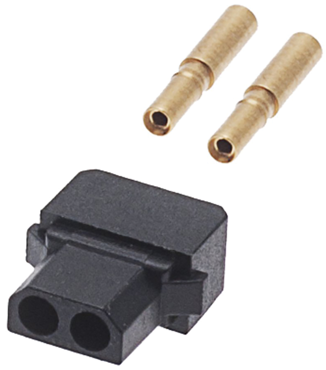 HARWIN Datamate Connector Kit Containing 2 way SIL Female Shell, Crimps
