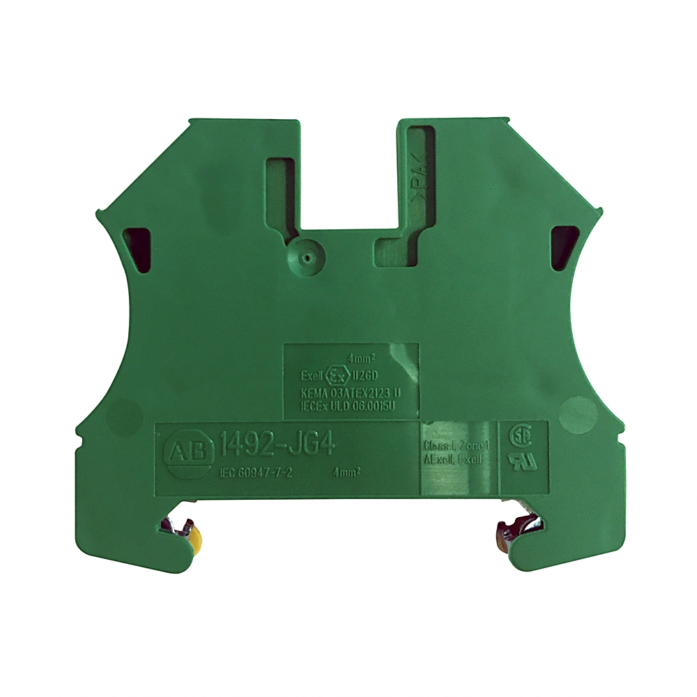 Allen Bradley 1492 Series Screw Terminal, 3-Way, 10A, 22 → 12 Wire, Screw Cage Termination