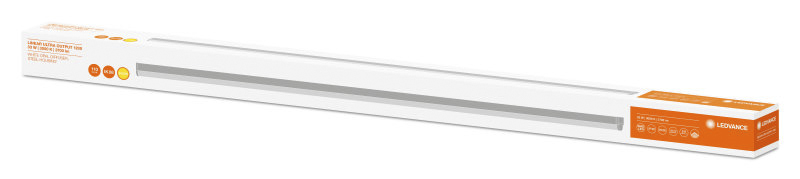 Osram 33 W LED Batten Light, 220 → 240 V LED Luminaire, 1 Lamp, 1.17 m Long, IK08, IP20
