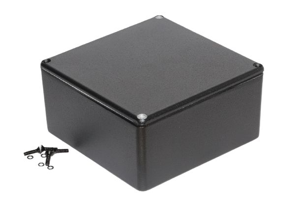 Hammond 1590 Series Die Cast Aluminium Alloy Enclosure, IP65, 120 x 120 x 59mm