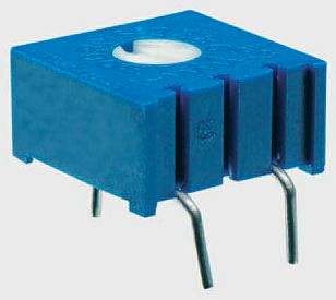 20kΩ, Through Hole Trimmer Potentiometer 0.5W Top Adjust Bourns, 3386