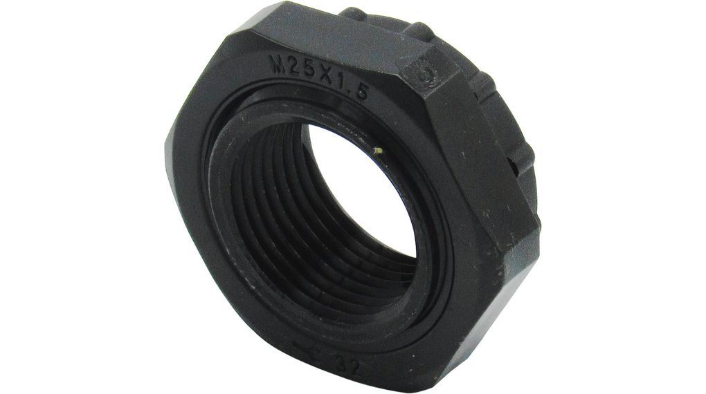 RND Cable Gland Adapter, M32 x 1.5 Exterior Thread, M25 x 1.5 Interior Thread, Polyamide, RND 465 Series