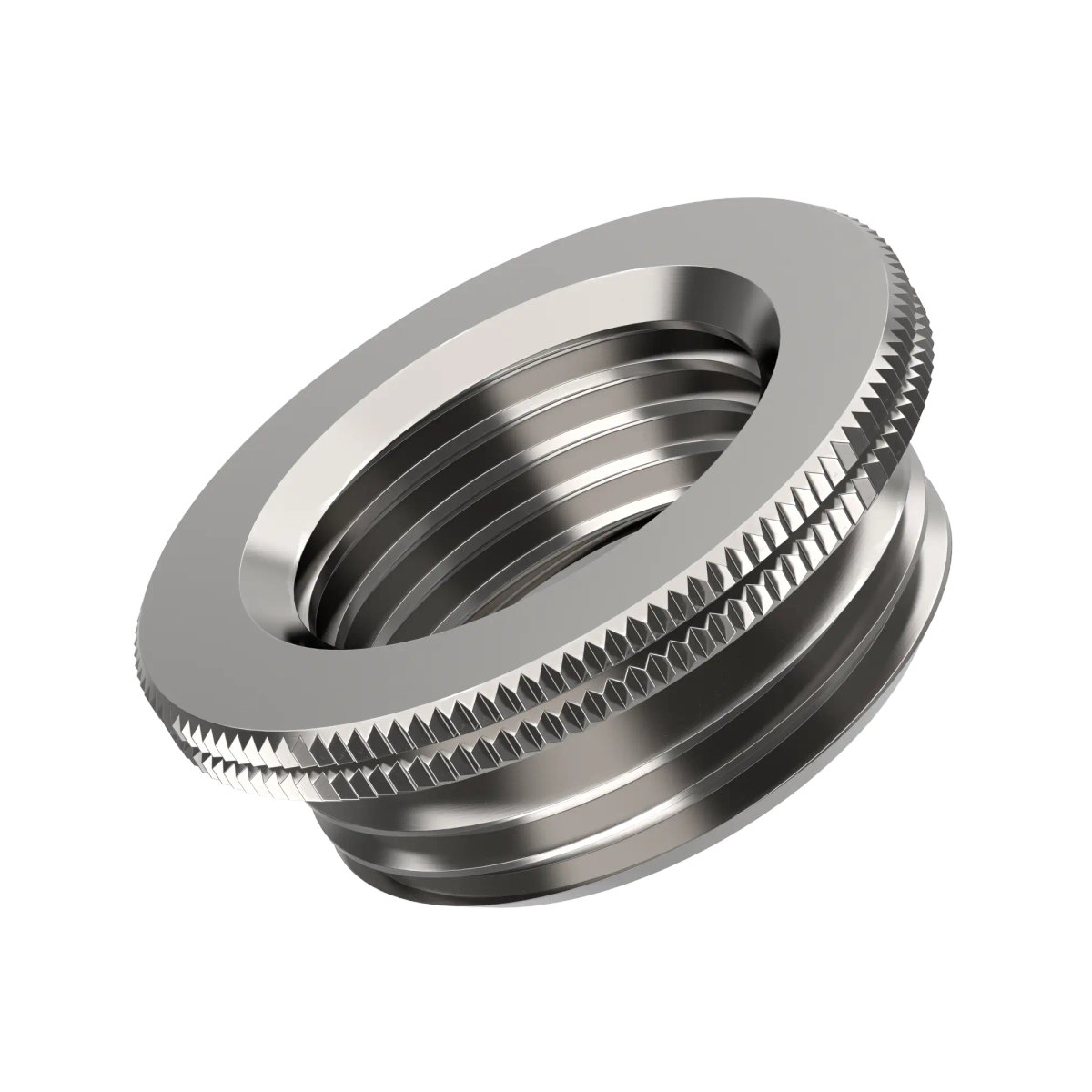 Lapp Cable Gland Adapter, M25 Exterior Thread, M20 Interior Thread, Nickel Plated Brass, SKINDICHT MR-M Series